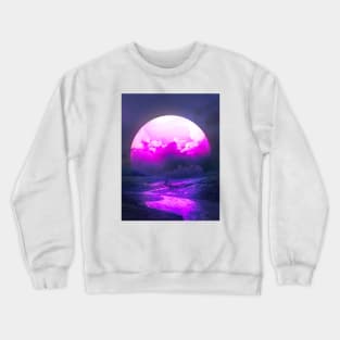 Vaporwoven Dreams Crewneck Sweatshirt